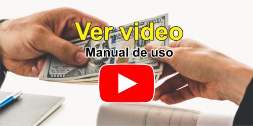PLANTILLA PRÉSTAMO DINERO CON RECIBO