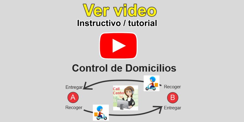 Control mensajería para negocios 