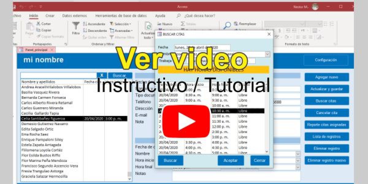 AGENDA DE CITAS MÚLTIPLE HORA VARIABLE Y DIA 